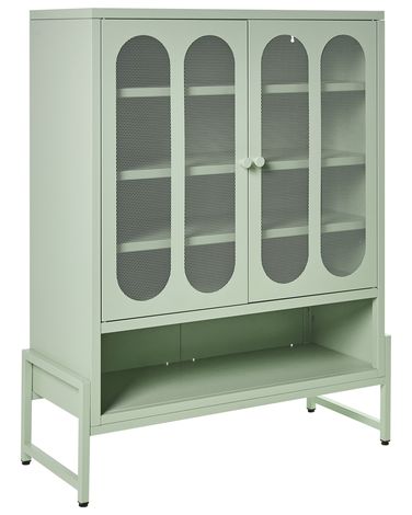 Dressoir met 2 deuren SOLETTA Metaal Mintgroen