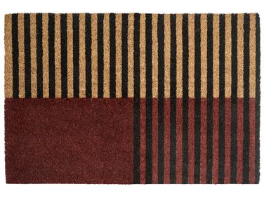 Deurmat TUKSUK Bruin/beige 40 x 60 cm Kokos