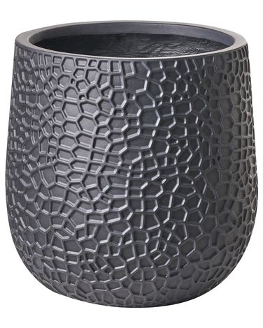 Cache-pot QIYUN 41 cm Noir