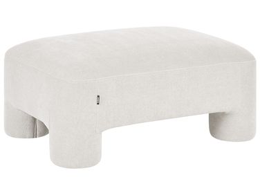 Ottoman HOGBO Fabric White