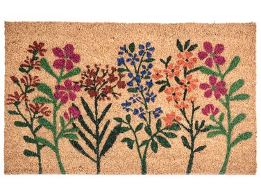 Deurmat TEKKONA Natuurlijk 40 x 60 cm Bloem Kokos