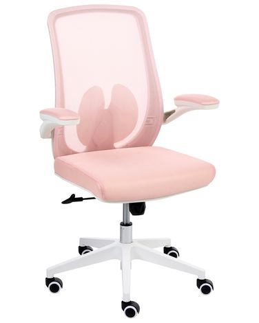 Chaise de bureau OVERLORD Rose pastel