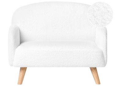 Kids Sofa OTTAL Boucle White