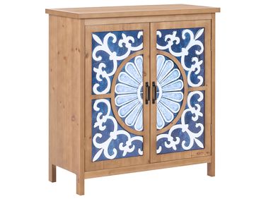 Dressoir met 2 deuren MATARANKA Bruin