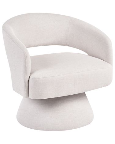 Draaifauteuil EIDAL Gebroken wit