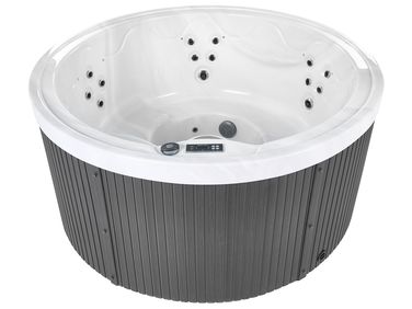 Buiten hottub met LED MARFIL Donkergrijs