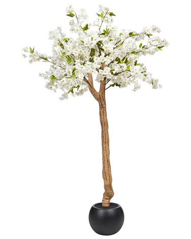 Artificial Plant CHERRY TREE 180 cm White