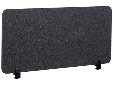 Desk Screen SPLIT 120 x 50 cm Dark Grey
