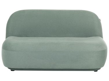 Canapé 2 places LOVBERG Tissu Vert clair