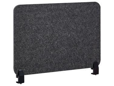 Desk Screen SPLIT 80 x 50 cm Dark Grey