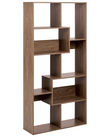 Boekenkast met 6 planken CHATEH 180 cm Bruin