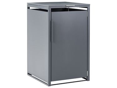 Cache poubelle extérieur 240 L PIACENZA Métal Gris foncé