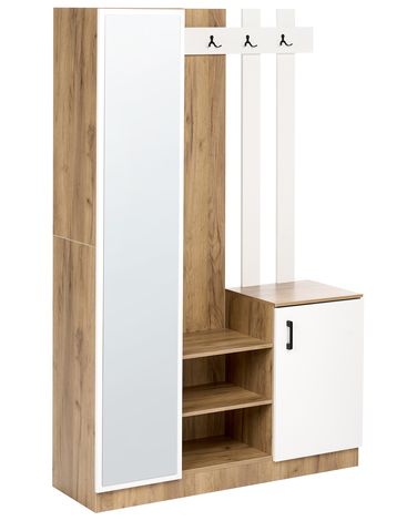 Ensemble de couloir BELLINGEN Marron clair/blanc