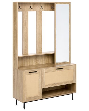Ensemble de couloir MALENY Marron clair