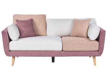 Bank 3-zits BOLGA Stof Roze