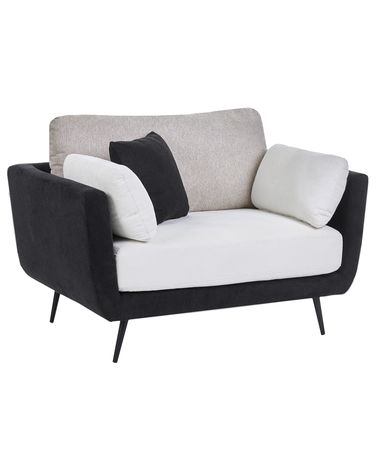 Fauteuil BOLGA Stof Zwart