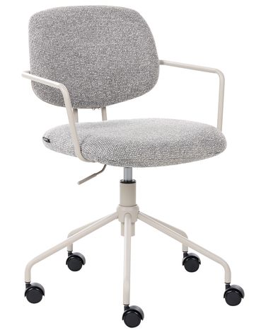 Chaise de bureau RIPLEY Tissu Gris