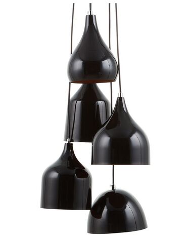 Pendant Lamp SAVIO Metal Golden Brown Black