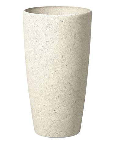 Bloempot ABDERA 31 cm Lichtbeige