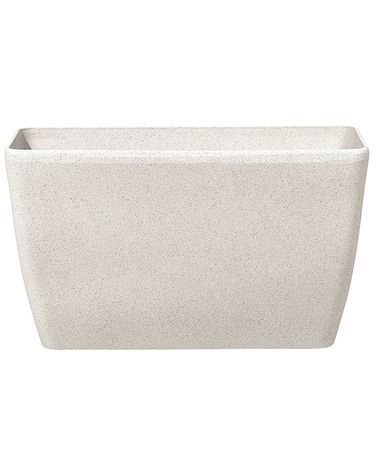 Bloempot BARIS 74 cm Lichtbeige
