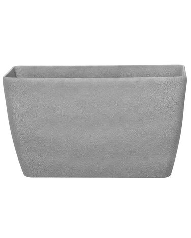 Bloempot BARIS 74 cm Grijs