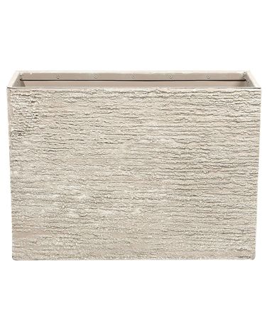Bloempot EDESSA 70 cm Lichtbeige