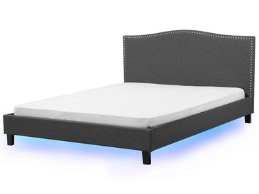 Bed Stof MONTPELLIER 180 x 200 cm LED Meerkleurig