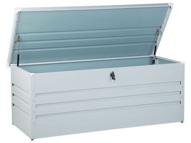 Coffre de rangement CEBROSA 165 cm 70 cm Gris clair
