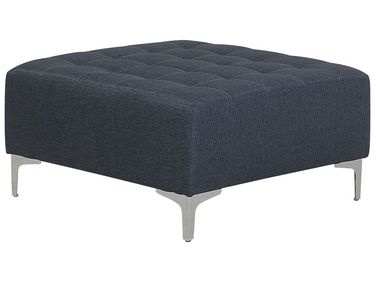 Ottoman ABERDEEN Fabric Dark Grey
