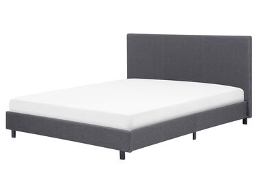 Bed Stof ALBI 160 x 200 cm Grijs