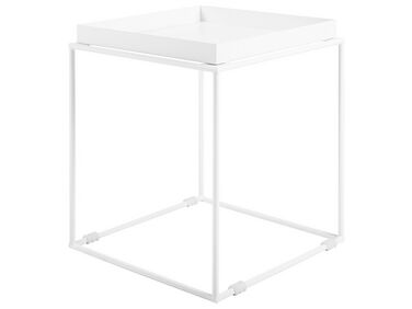 Bijzettafel SAXON Metaal Wit
