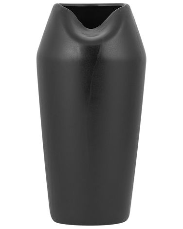 Decoratieve vaas APAMEA Steengoed 33 cm Zwart
