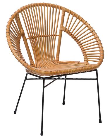 Chaise de salle à manger SARITA Rotin Naturel