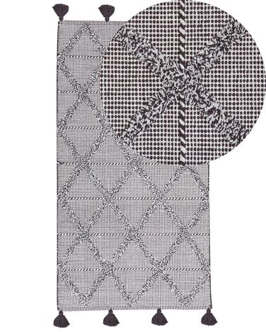 Rug TUZLA Brown 80 x 150 cm Cotton