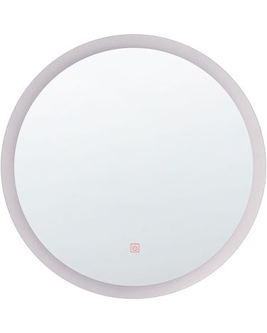 LED badkamerspiegel YSER 58 cm 58 cm Zilver