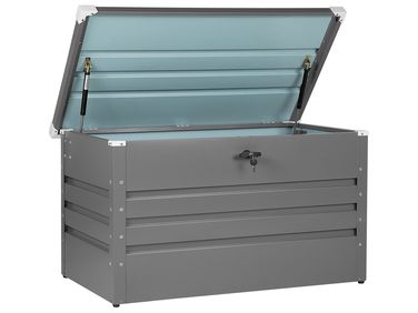 Coffre de rangement CEBROSA 100 cm 62 cm Gris