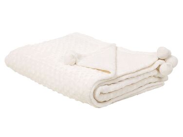 Blanket SAMUR 150 x 200 cm Off-White