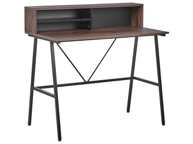 Bureau HARISON Donkerbruin 100 cm 53 cm