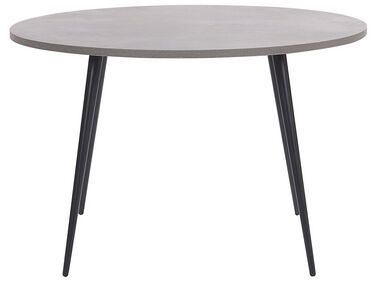 Eettafel ODEON Grijs beton-effect 120 cm 120 cm
