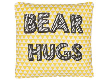 Coussin RADZKOT Coton 40 x 40 cm Jaune