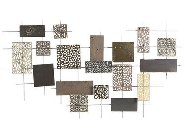 Décoration murale ASTATINE Métal 50 cm Doré