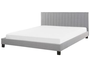 Bed Fabric POITIERS 180 x 200 cm (EU Super King) Light Grey