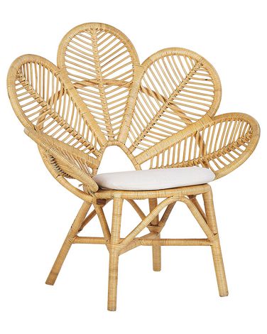 Chaise paon FLORENTINE Rotin Naturel