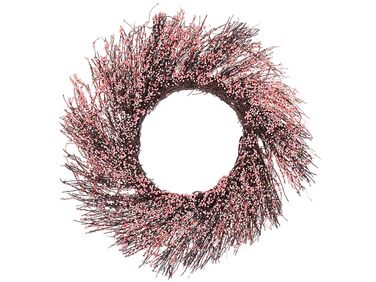 Couronne décorative GALLETAS 50 cm Rose