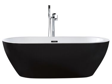Baignoire îlot NEVIS 160 x 75 cm Noir
