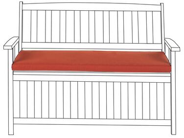 Coussin de banquette SOVANA 45 x 110 cm Rouge foncé