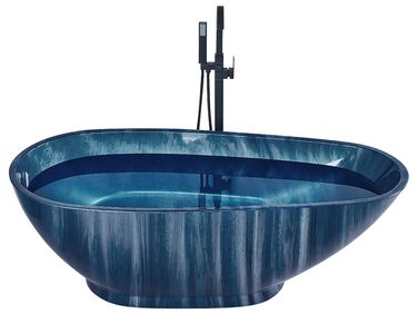 Baignoire îlot RIOJA 170 x 80 cm Bleu marine