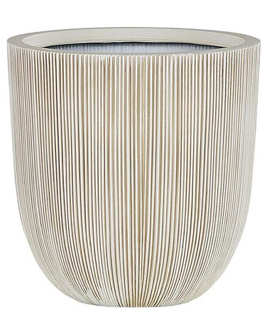 Cache-pot CHIOS 37 cm Beige