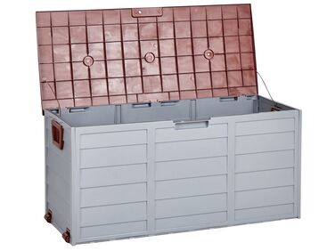 Coffre de rangement LOCARNO 112 cm 50 cm Marron
