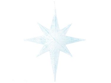 Décoration suspendue pour l'extérieur LED OSMA Étoile 67 cm Blanc